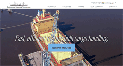 Desktop Screenshot of carolinamarineterminal.com